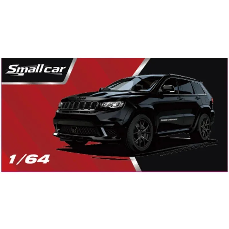 Small Car Diecast 1:64 Scale Grand Cherokee Alloy Car Model Static Collection Decorated Holiday Gifts Toys