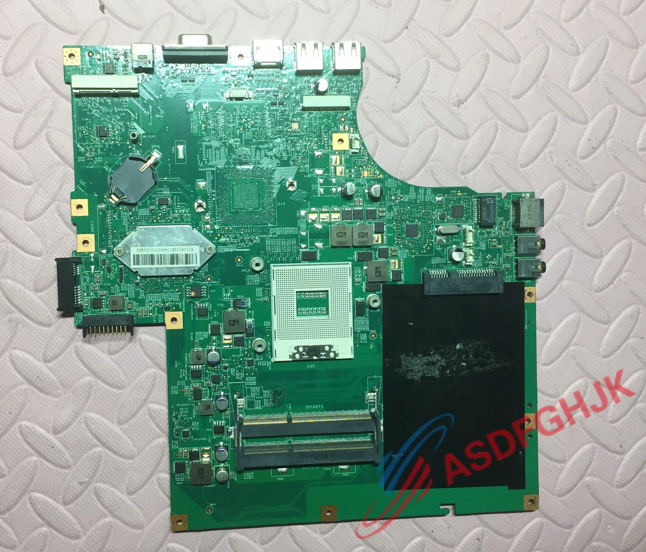 

Original ms-168c1 For MSI CR643 A6200 A6300 A6500 Notebook mainboard tes ok