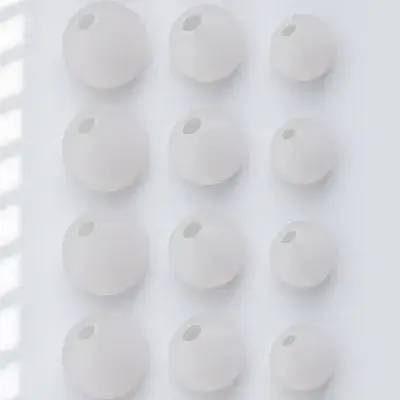 

12pcs Crystal Epoxy Resin Mold Silicone Ball Shaped Molds for Jewelry Making DIY Supplies Non Stick Easy Clean Reusable
