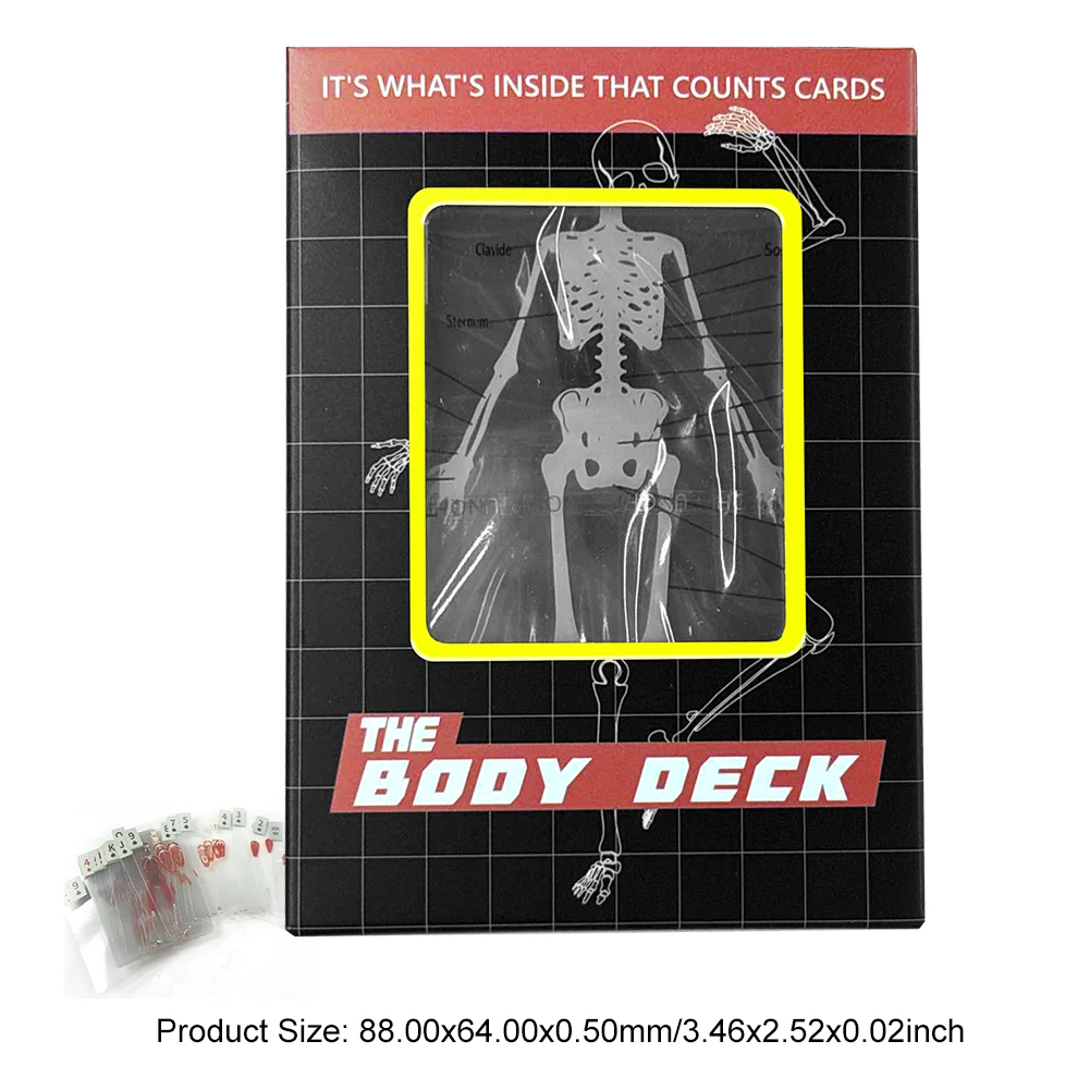 3D 이미지 교육용 카드 재사용 가능한 투명 인체 모형 카드 해부학 애호가를 위한 해부학 카드