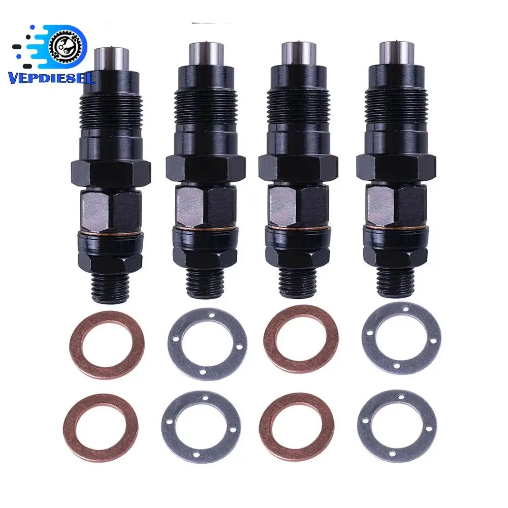 

4pcs Diesel Fuel Injectors Nozzles Set 093400-7040 New For Toyota Hilux Surf Prado 1KZ-TE 3.0L Car Replalcement Accessories