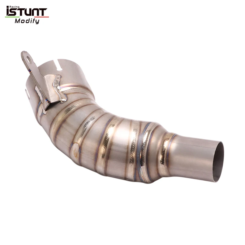 Slip On For Husqvarna 401 125 250 SVARTPILEN VITPILEN 2020 - 2022 Motorcycle Exhaust Muffler titanium alloy Mid Link Pipe