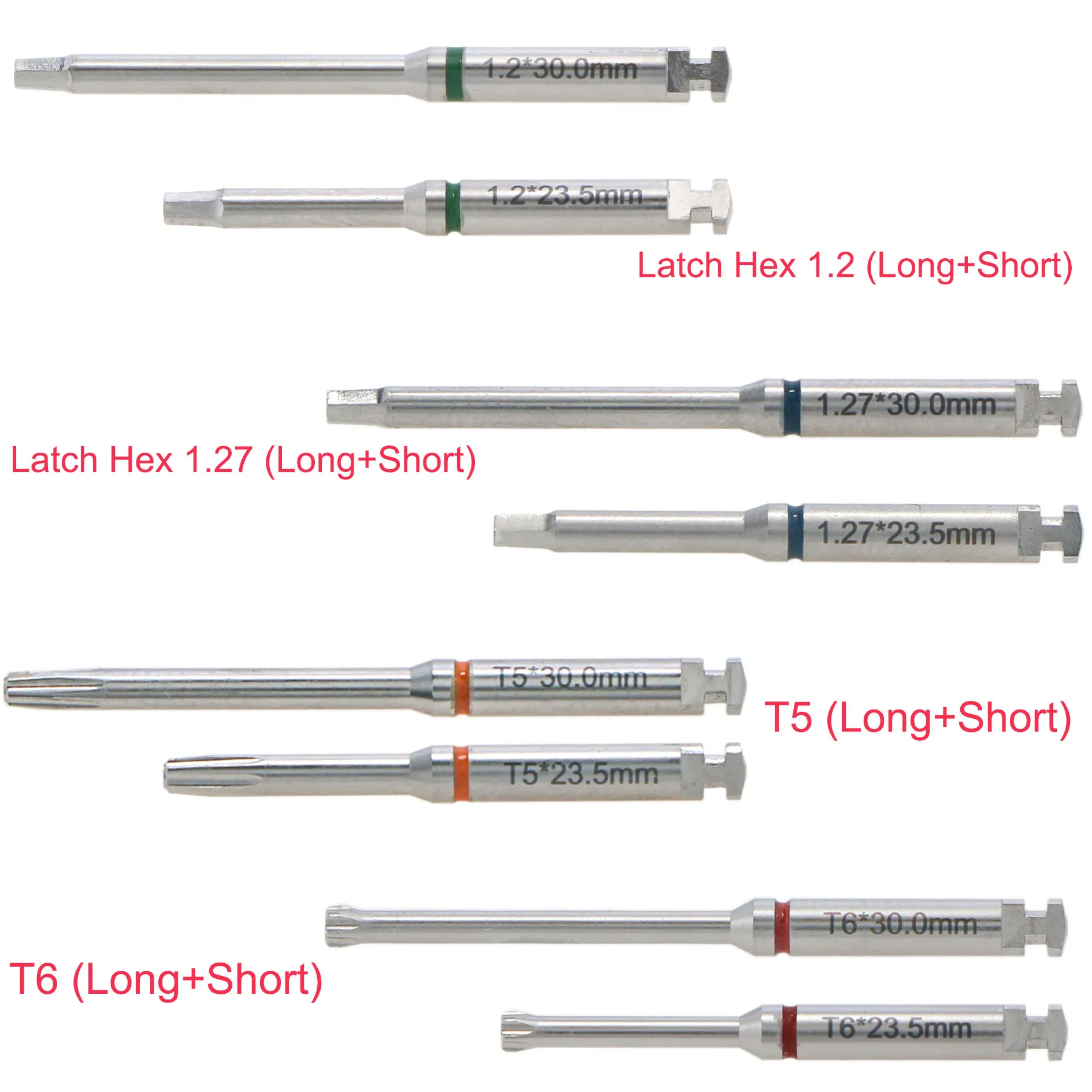 

Dental Implant Screwdriver Latch Hex Driver 7mm Torque Wrench Ratchet Manual Adapter