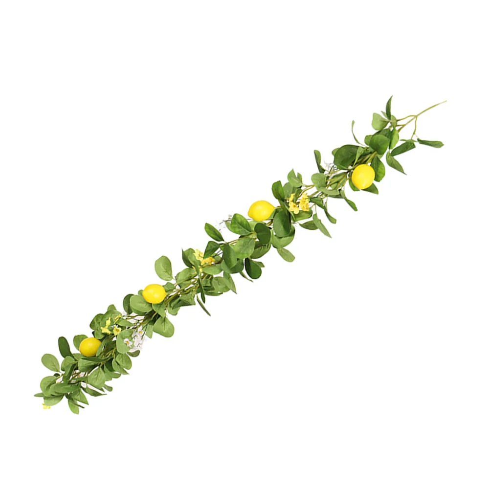 

Decorations Festive Lemon Vine Wreath Outdoor 20000X1000X1000CM Silk Cloth Foam Branch Garland