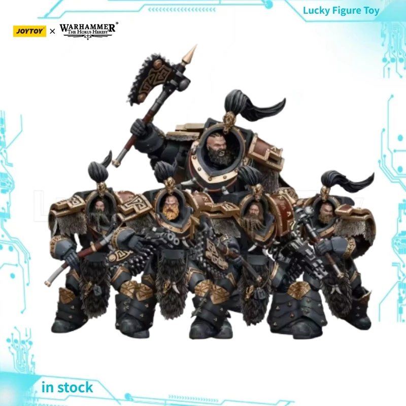 

【Original】JOYTOY Warhammer 40K The Horus Heresy Space Wolves Varagyr Wolf Guard Squad 1/18 Action Figure Model Toy