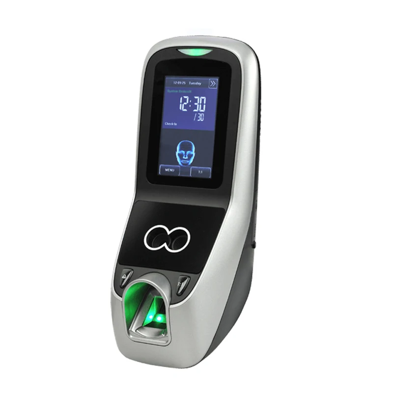 Original Multibio700/Iface7 TCP/IP Biometric Facial Fingerprint Access Control Systems With Free Software Door Attendance