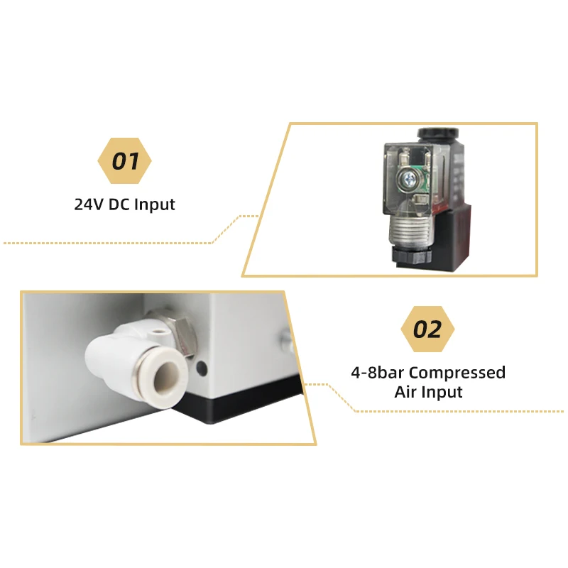 Central Lubrication System Hydraulic Gear Pump Electromagnetic MQL Oil Lubrication Pump Precision Lubricant Machine