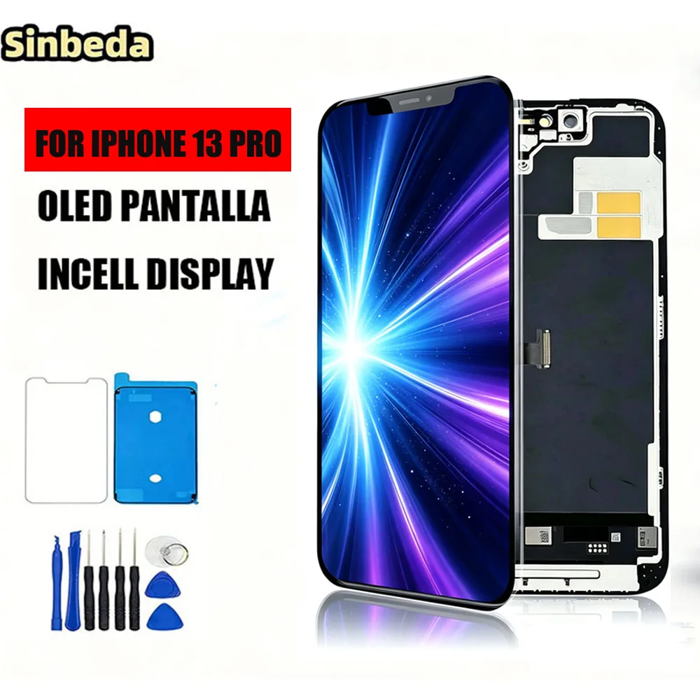 100% Tested Oled Display LCD Screen For iPhone 13 Pro Incell Screen For Iphone 13pro 3D Touch Replacement Digitizer Assembly