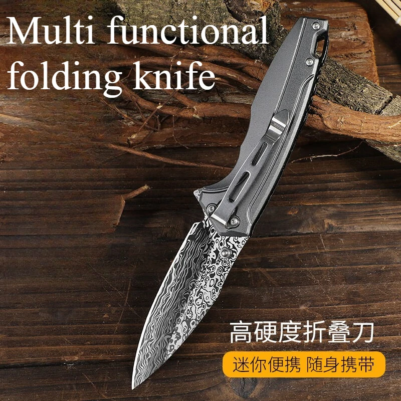 

Outdoor Folding Knife Portable and Multifunctional Tactical Knife for Camping in The Wilderness