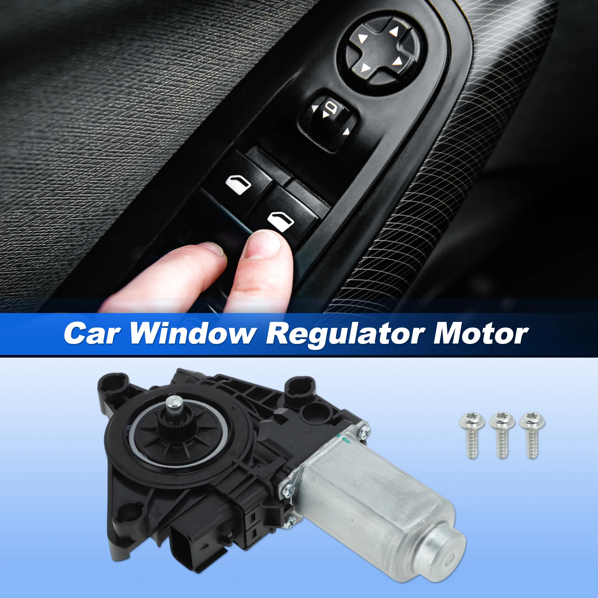 

UXCELL Front Left Side Car Window Regulator Motor for Dodge Charger, for Chrysler 300