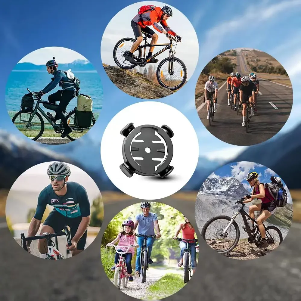 Wireless GPS Bicycle Computer Stopwatch Stand For Garmin Bryton Wahoo Magene Cyclami Bike Computer Adapter Base Replacement Part