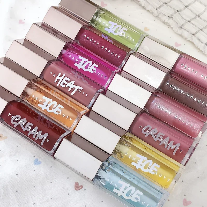 Hot Hot Makeup Brand Fenty Beauty Lip Gloss Multicolor Moisten Shine Glitter Lip Plumper Beginner Lipstick Easy To Apply Cosmetics - Aliexpress Deal