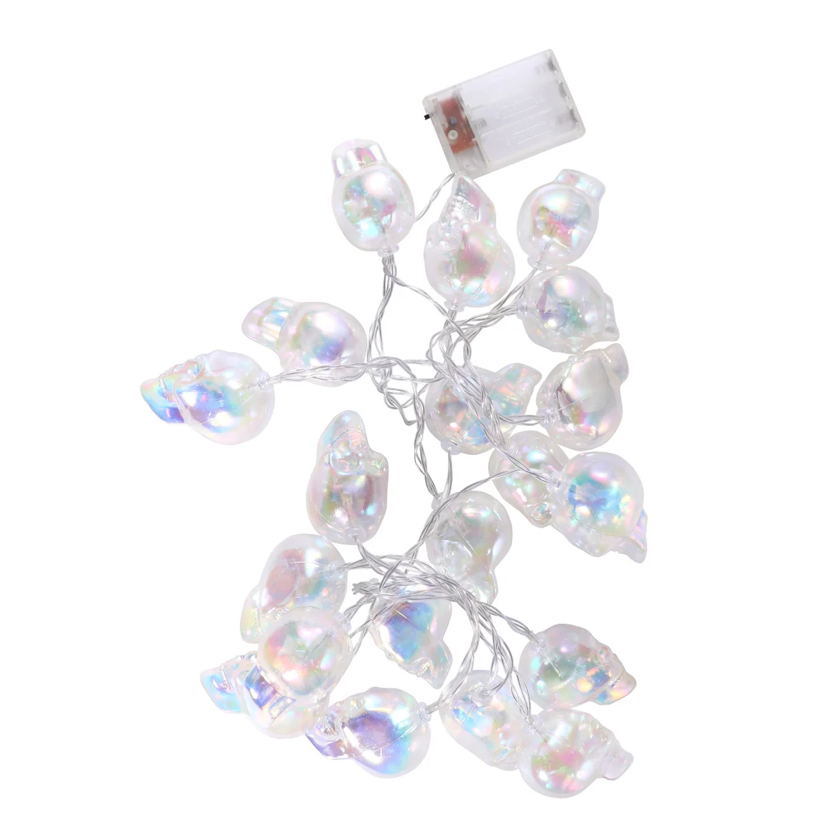 

1Pcs Halloween Skull Shaped LED Lamp String Scary Party Decoration Flexible Indoor Outdoor Halloween LED String Light