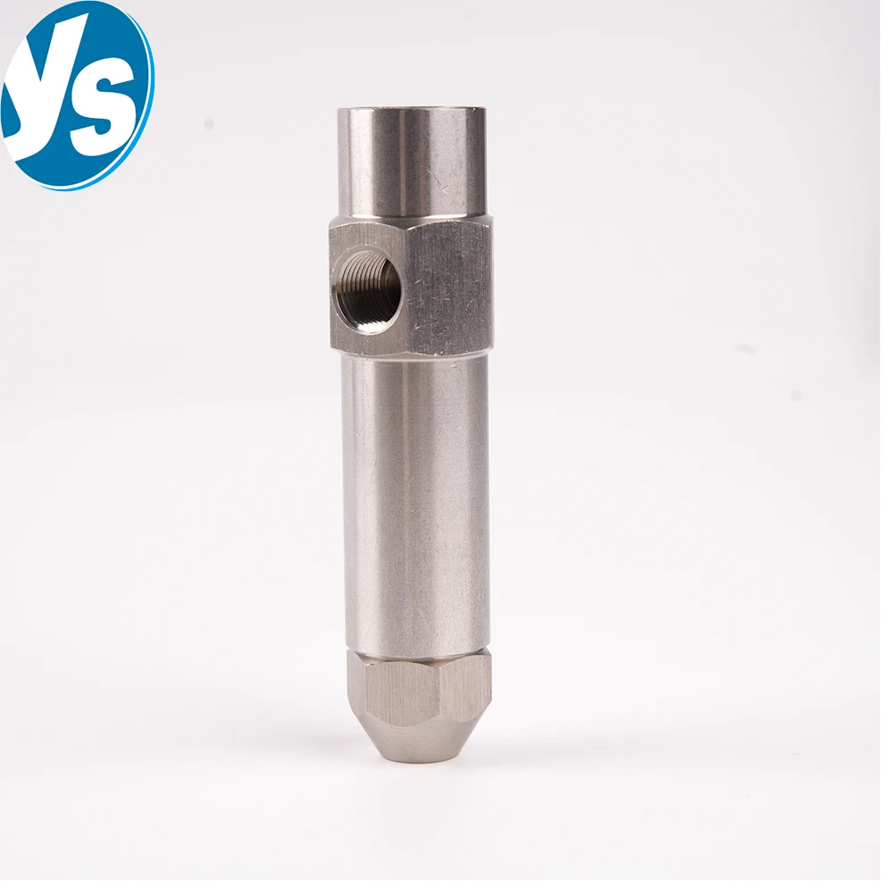 Stainless Steel Siphon Air Atomizing Nozzle –  for Waste/Heavy/Diesel Oil Burners – Cone Jet Spray for Industrial Boilers