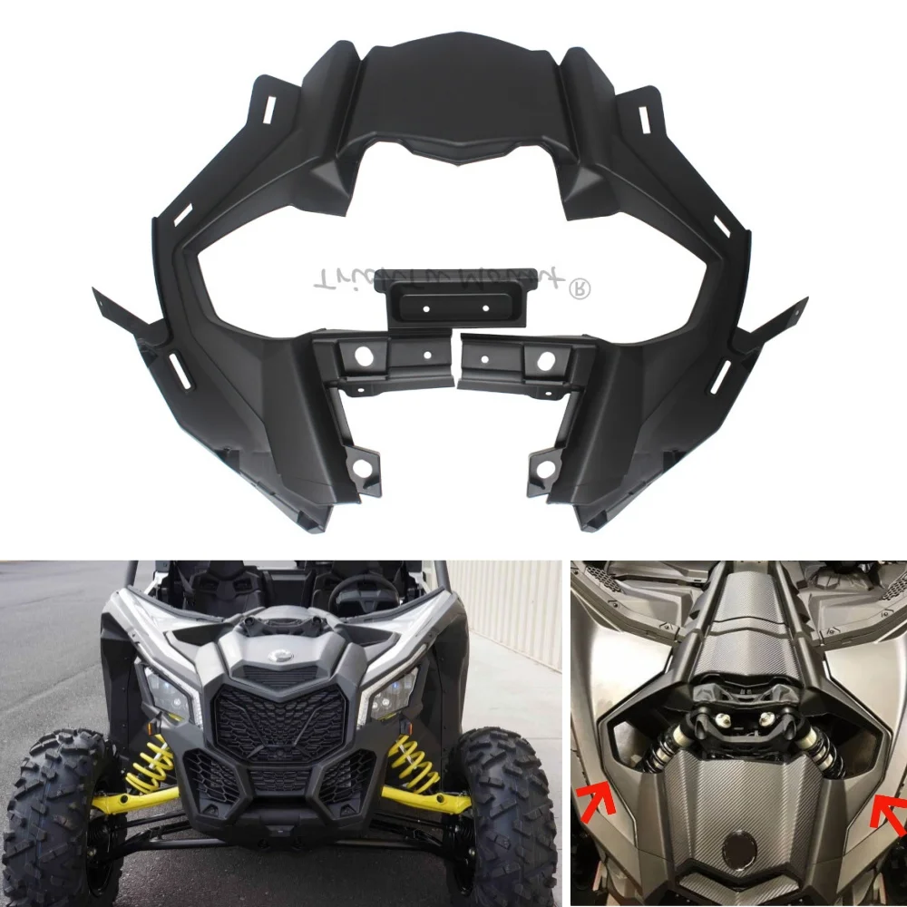 UTV/SXS Accessories Center Hoods Compatible with Can-Am Maverick X3 XDS MAX XRS STD Turbo 2018-2022 2023 Central