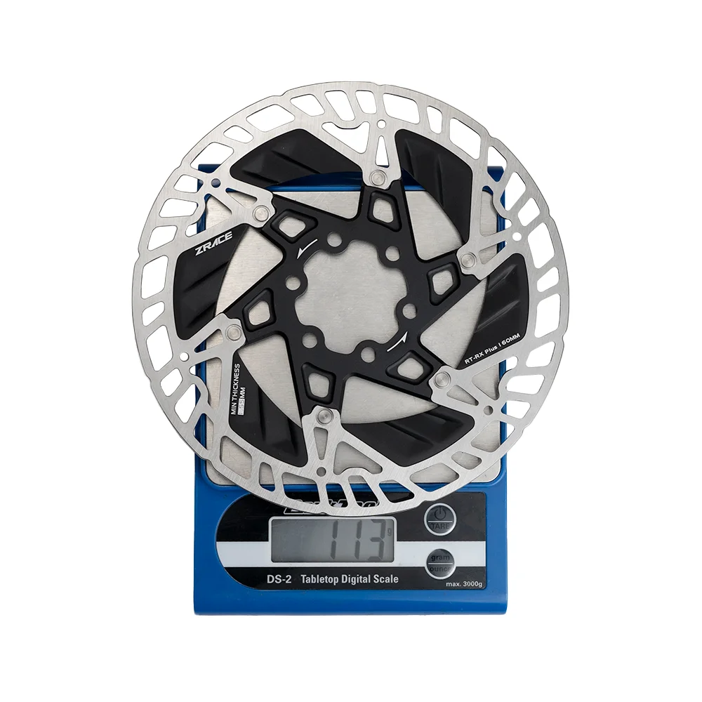 

ZRACE RT-RX Plus ICE-TECH 6 Screw Disc Rotor, Ultralight Strong heat dissipation floating rotor 160mm Road disc brake