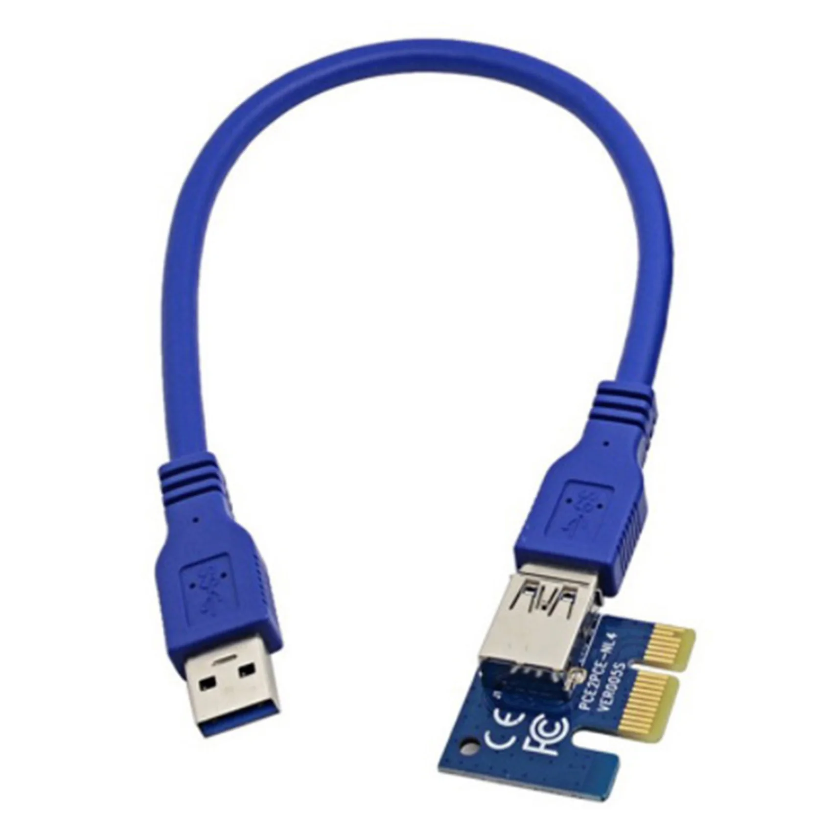 Cavo di espansione scheda grafica PCIE da 1X a 16X Cavo adattatore di alimentazione DC-DC con alimentatore singolo da 6 pin