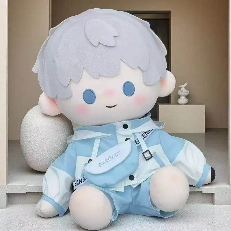 

Genuine 40cm Cotton Plush Doll Clothes Summer Windbreaker Sitting Style Attribute-Free Outdoor Wear For 40cm Stuffed Plush Dolls