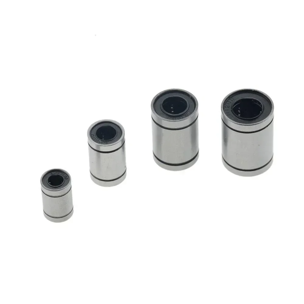 10pcs LM6UU CNC Bearings Rod Linear Bushing LM8UU  Linear Ball Bush Motion LM10UU LM16UU LM6UU LM12UU Rail 8mm 16mm