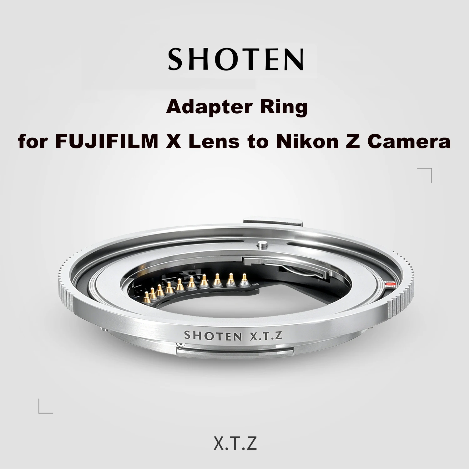 SHOTEN XTZ Autofocus FX-Z Electronic Adapter for FUJIFILM X Lens to Nikon Z Camera Adapter ZR zf zfc Z5 Z9 Z50 z8 z63 z7 Z6II