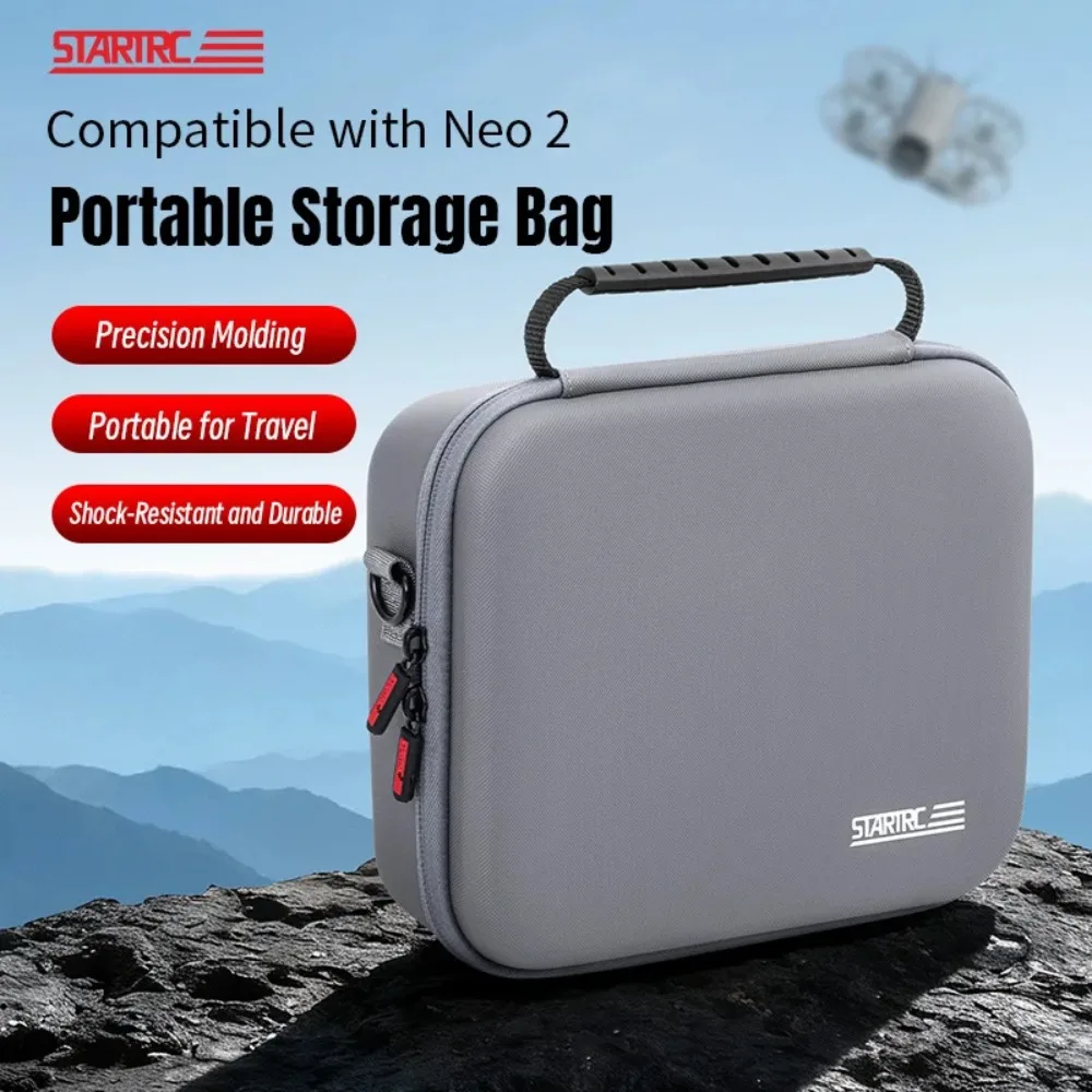 Portable Waterproof Shockproof Carrying Case For DJI Neo 2 Hard Shell Handbag Storage Box Protective Travel Drone Accessories