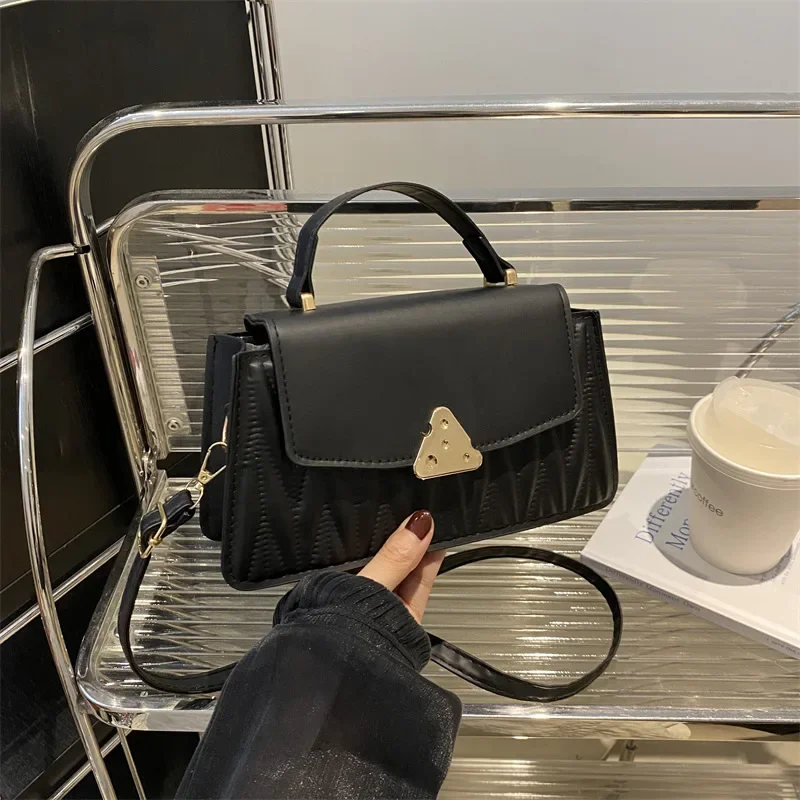 

Premium texture portable small bag women's diamond square bag