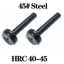 10mm OD 30/35/40/45/50/55/60/65/70/75/80/90/100mm HRC40-45 블랙 몰드 노즐 러너 잠금 핀 팁 글라이드 게이트 인서트 스프루 부싱