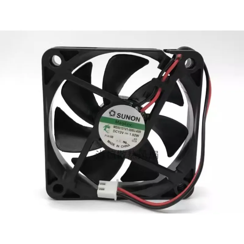 New Cooling Fan for SUNON ME60151V1-000U-A99 6015 12V 1.92W Cooler Fan 6CM