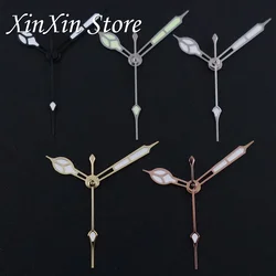Modified Cathedral Hands NH35A Watch Hands For NH35 NH36 4R 7S 7002 7009 Movement Green Luminous Replacement Accessories