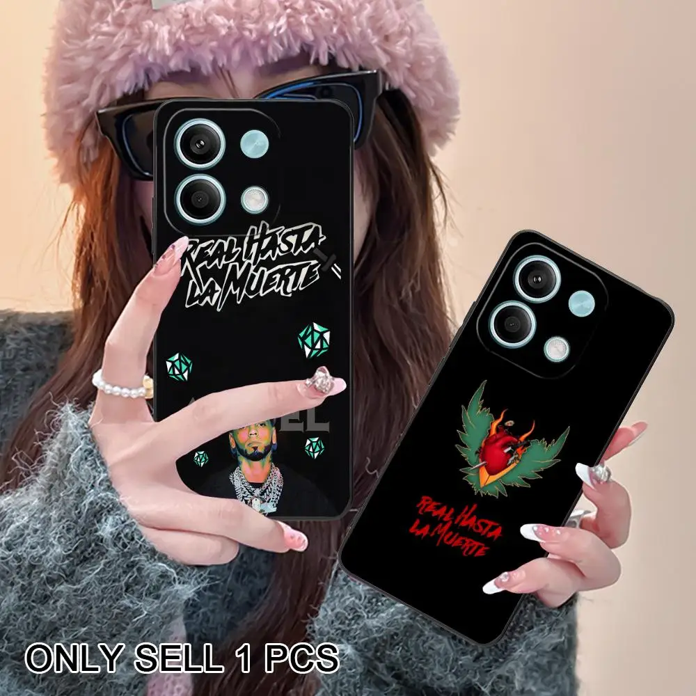 Anuel AAAA Phone Case for POCO M7 M6 M5 M4 M3 X8 X7 X6 X5 X4 X3 Pro GT 5G Soft TPU Shockproof Cover