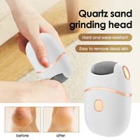 USB Rechargeable Electric Foot Grinder Thick Leather Polishing Dead Skin Remover Calluses Scrubber Foot Dry Cracked Feet Care