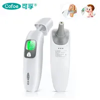 Cofoe Thermomètre numérique frontal et auditif 2 en 1 Thermomètre médical sans contact pour bébé/adulte ± 0,1 ℃   Mesure précise de la température 1