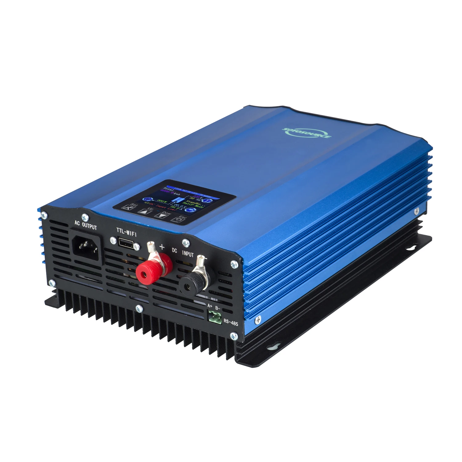 1000w Batterie entladung gitter Wechsel richter mit Begrenzer Solar panel mppt reiner Sinus-Gitter-Wechsel richter mit Klemm sensor