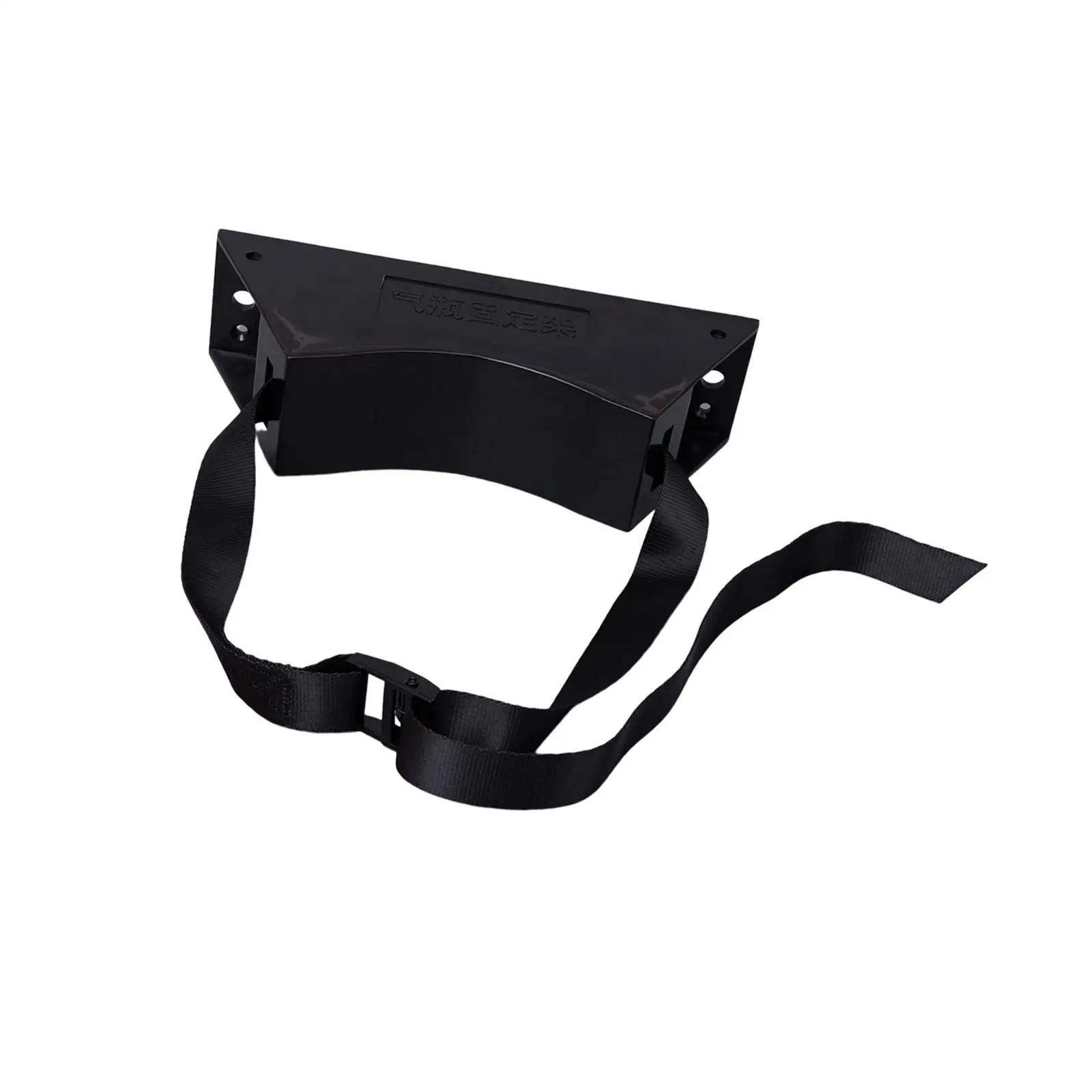 Reinforced Cylinder Tank Wall Mount Holder with Metal Buckle and PP Material for Gas Bottle