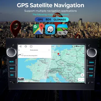 2 Din 汽車收音機 Android13 Auto CarPlay 適用於歐寶 Astra HGJ Zafira B Corsa CD Antara Vectra Vivaro 7 吋 Autoradio 播放器 8 最佳銷售 din 歐寶威達 c - №5