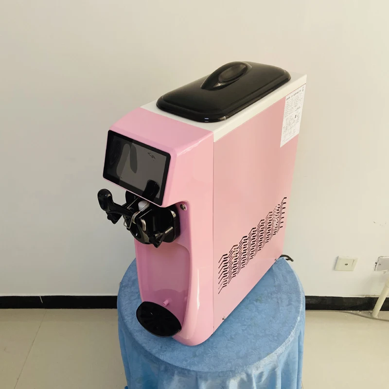 2025 소형 원뿔형 단일 헤드 상업용 유틸리티 콘 편의점 아이스크림 소프트 머신