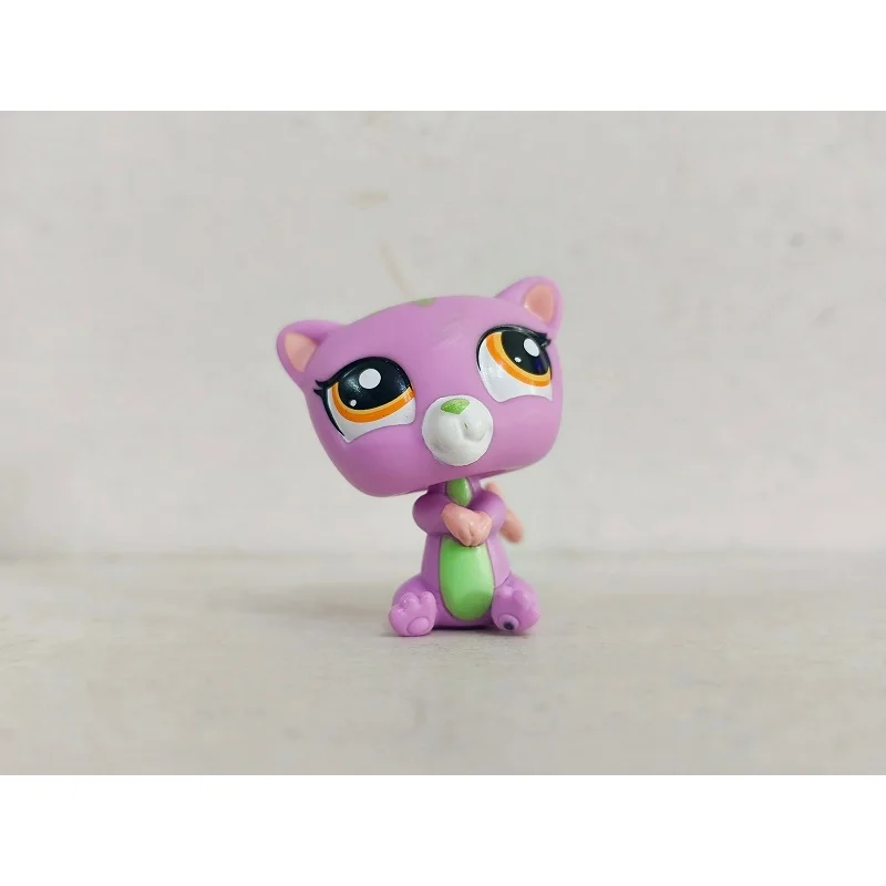 LPS Figure Purple Opossum with Orange eyes #86 Littlest Pet Shop toy