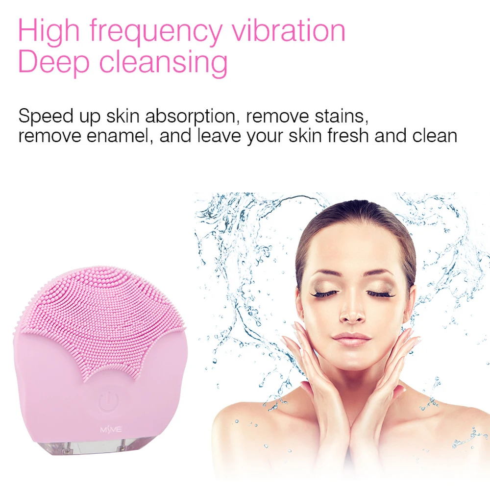 น้ํายาทําความสะอาดผิวหน้าซิลิโคนไฟฟ้าในครัวเรือน, น้ํายาทําความสะอาดผิวหน้าไฟฟ้าลึก, แปรงนวดขนาดเล็ก ฟังก์ชั่นเกียร์สอง