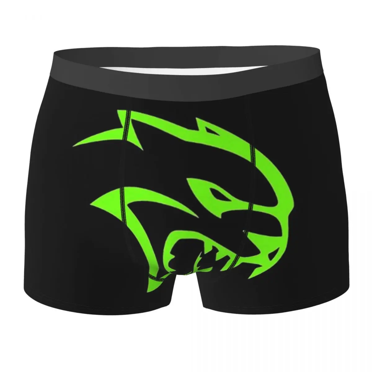 

Boxer Underpants Shorts Dodge Hellcat Srt Logo Panties Men's Comfortable Underwear for Homme Man Boyfriend Gift