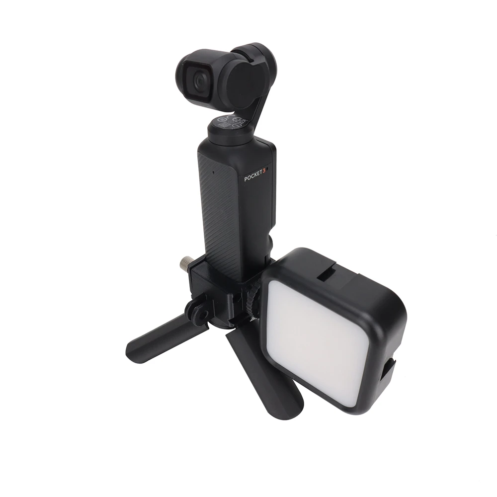 Camera Bracket Adapter Base for DJI OSMO Pocket 3 Handheld Gimbal Fixed Flash Lamp Stand Accesories