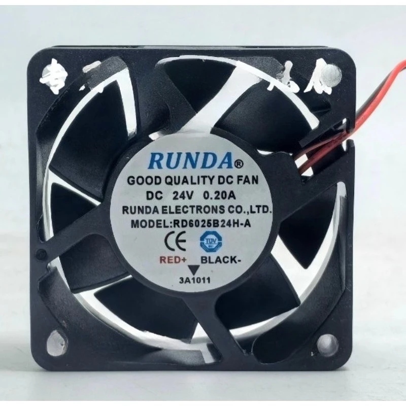 

Новый вентилятор-кулер для RUNDA RD6025B24H-A 6025 24 В 0,20 А инверторный охлаждающий вентилятор 60x60x25 мм