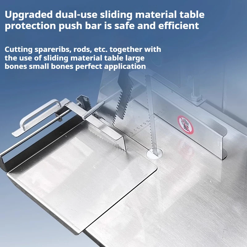1500W 220V Auto , Stainless Steel Frame Adjustable Thickness Commercial Kitchen Cutter