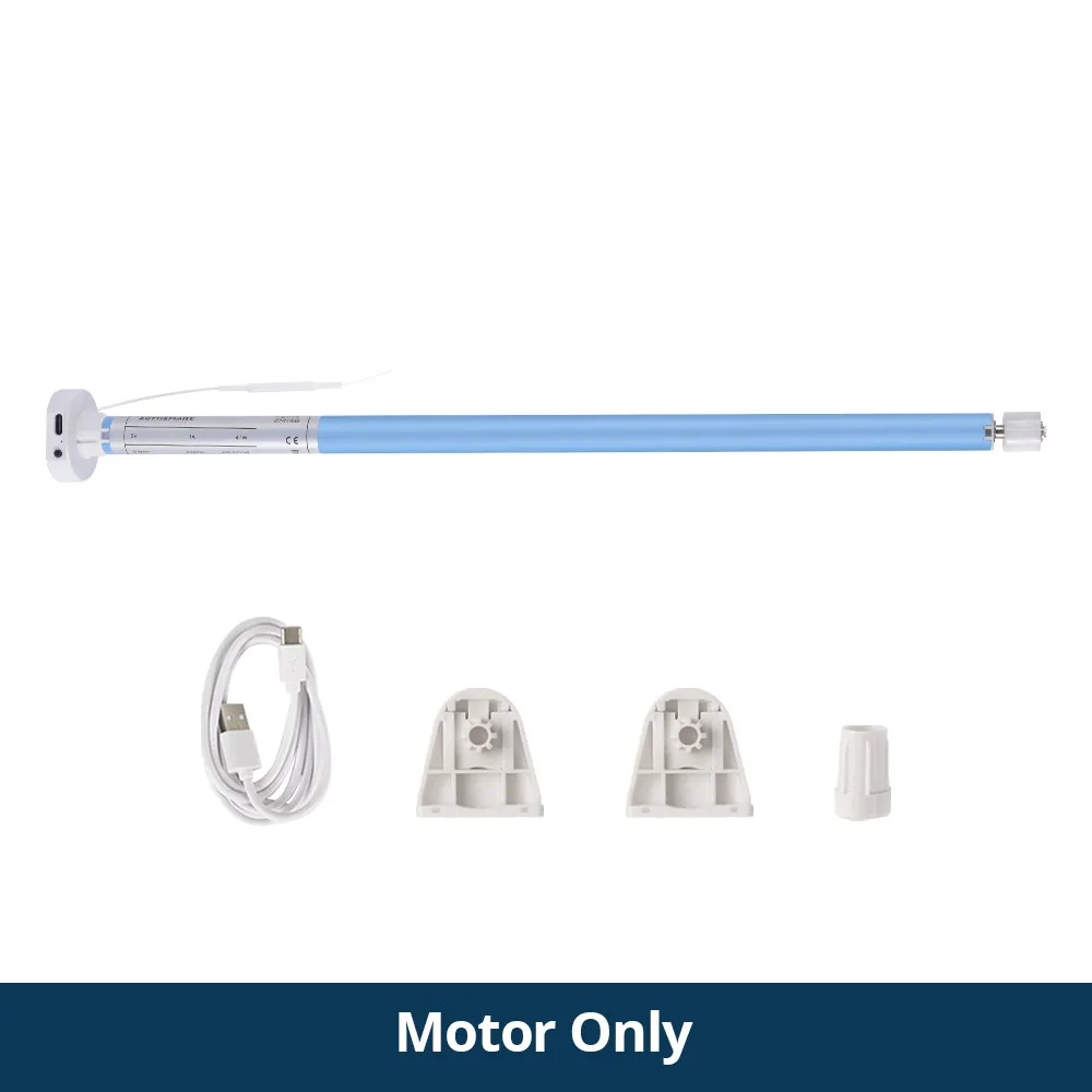 Zemismart Zigbee Smart Rechargeable Roller Shade Blinds Motor for 17mm 25mm 28mm Tube Work with Tuya Smart Life App image 3