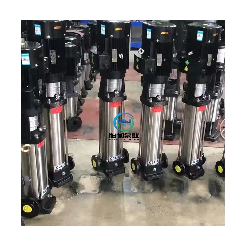 Pompa wielostopniowa ZJZ z zabezpieczeniem przed pracy bez wody, pionowa pompa wspomagająca ciśnienie w rurach, pompa wysokociśnieniowa do zastosowań przemysłowych