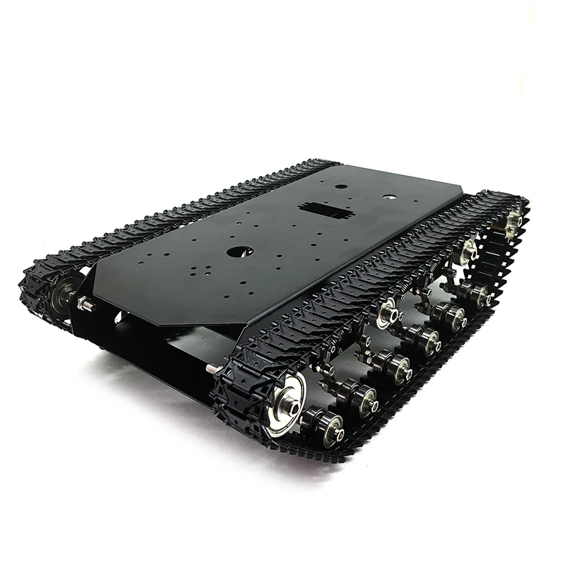 

TS700 Tracked Robot Chassis Metal Track Robot Tank with Motor Encoding Disk with Remote Controller