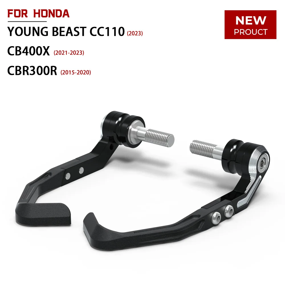 

motorcycle handguards For HONDA Brake And Clutch Lever Protector Kit Parts CBR300R (2015-2020) mousse guidon moto