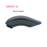 Original Fender for ASKMY X1 Electric Bicycle Front & Rear Mudguard Replacement Accessories