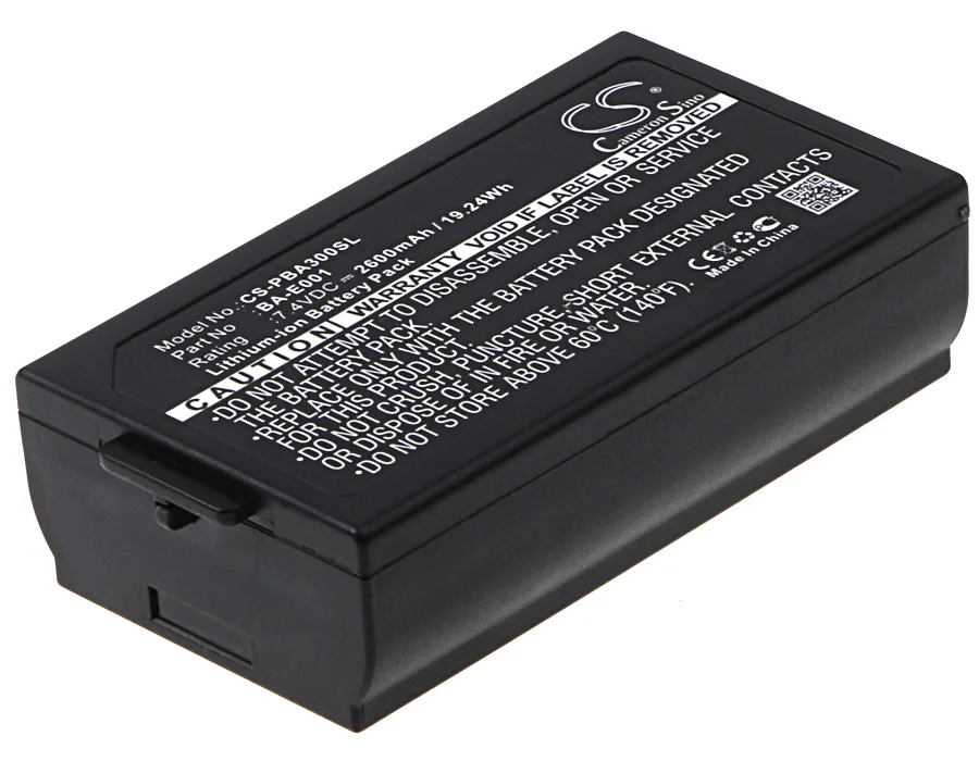 Portable Printer Battery For Brother BA-E001 PJ7 Sonel WAAKU19 PT-E300 E500 E550W H300 H300LI H500LI P750W P-touch H300/LI PAT-2