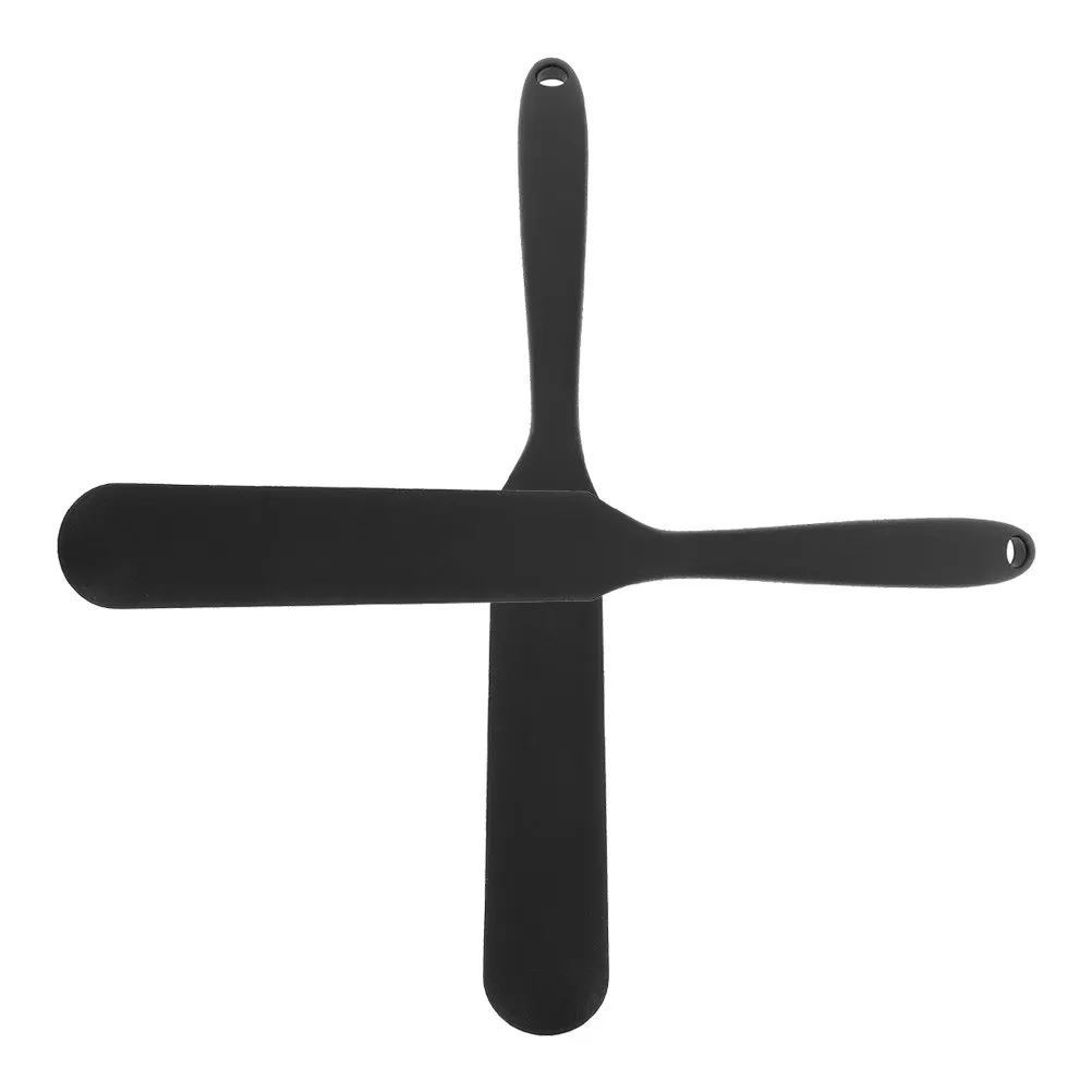 2Pcs Silicone Waxing Applicator Sticks Non-Stick Heat Resistant Hard Waxing Spatula for Large Area Body Hair Removal Legs Arms