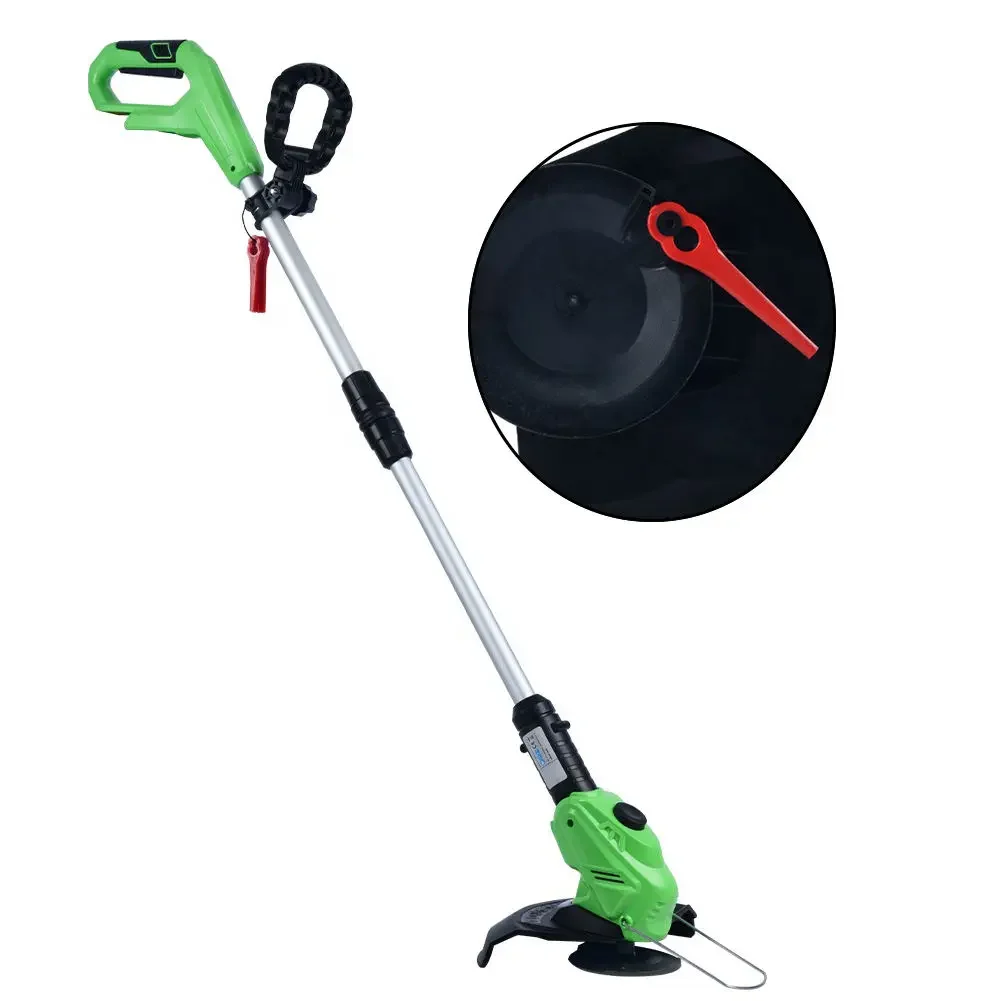 

Vertak More Efficiently 20v Cordless Lawn Trimmer Plastic Blade Cordless Grass Trimmer With Waterproof Switch